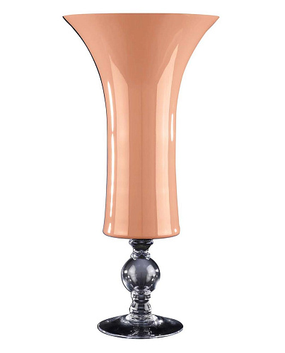 Vase Laura cantaloupe