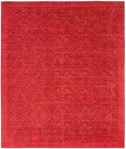 Tapis Roma Bordure Rouge