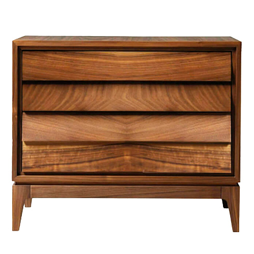 Table de Chevet Liliale Marron