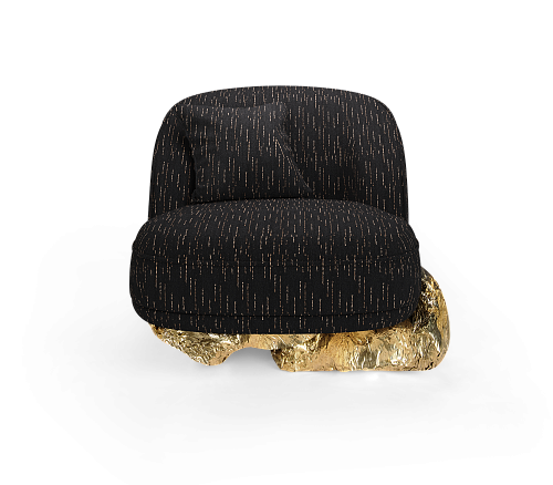 Fauteuil Angora II Noir