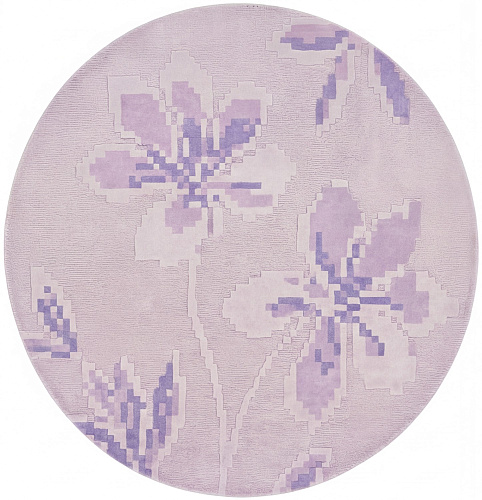 Tapis fait main Lavender Bloom