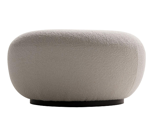Pouf Carol blanc