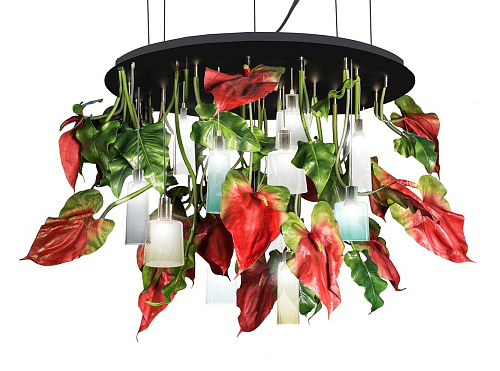 Lustre Anthurium rouge