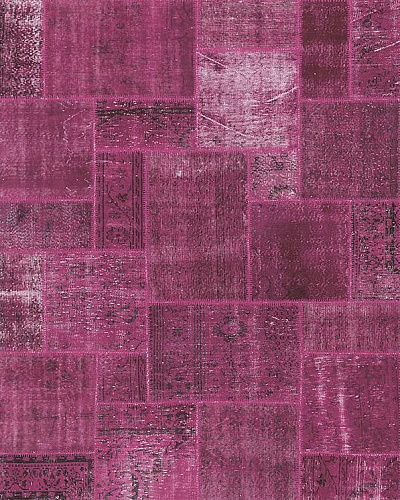 Tapis Patchwork Fuchsia