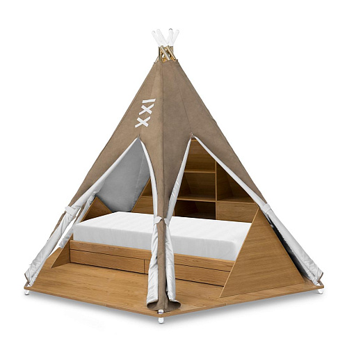Lit Teepee Room