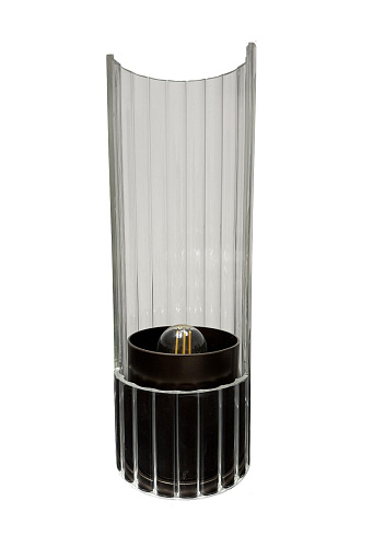 Lampe de table en verre Bon Ton