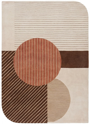 Tapis de luxe Cocoa Geometry