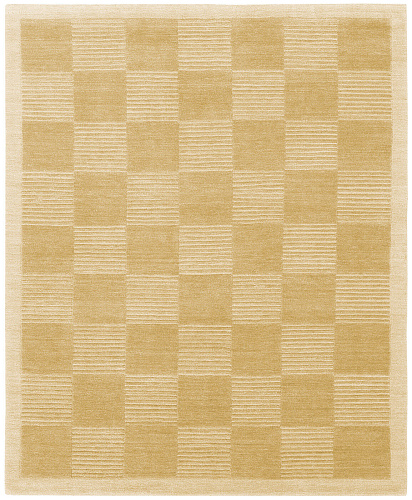 Tapis Deep Cut Bordure Beige