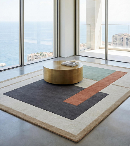 Tapis Geometric Block Forest