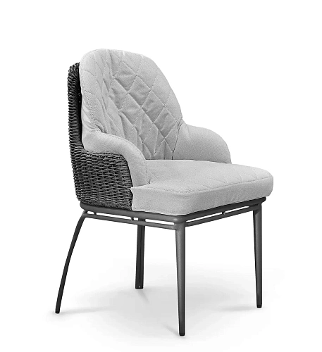 Chaise De Salle À Manger Grise Regal