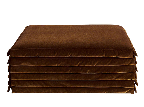 Pouf Blog brun