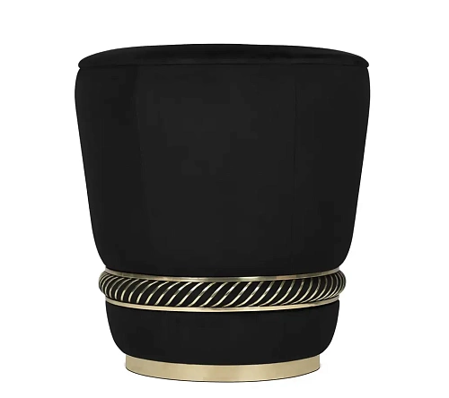 Tabouret Noir