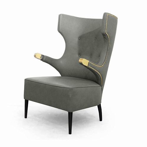 Fauteuil à Dossier Haut et Oreilles