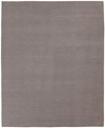 Tapis Deep Square Gris