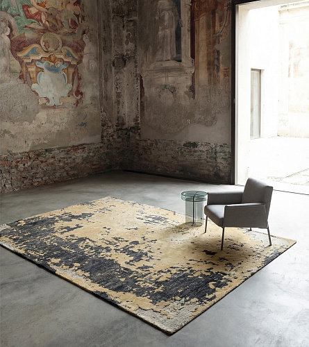 Tapis Charcoal Weathered Canvas