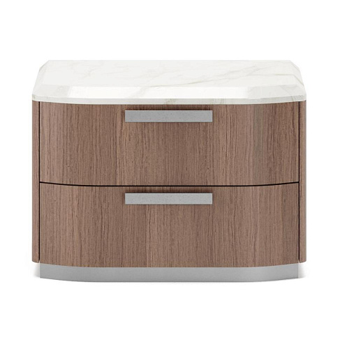 Table de chevet en marbre James