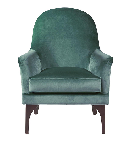 Fauteuil Colette bleu canard