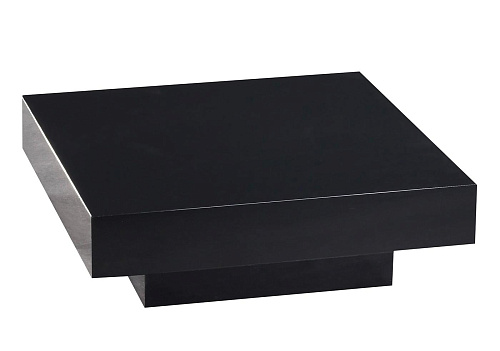 Petite table basse noire Loft