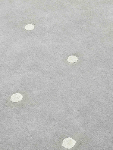 Tapis Points Gris