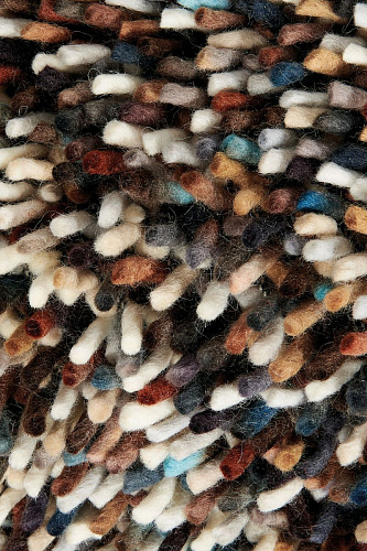 Tapis Dots Mélange Gris Foncé 170405