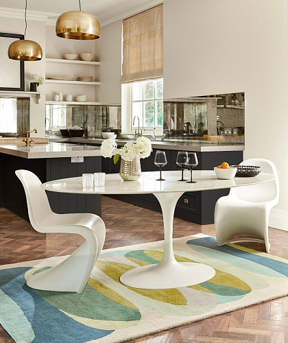 Tapis Elliptic Émeraude 140307
