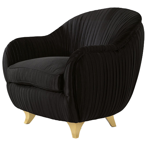 Fauteuil Amelie noir