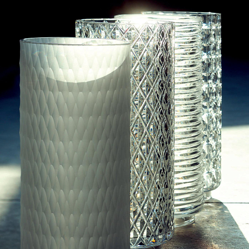 Vase en Cristal Vague