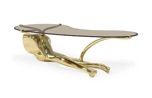 Table Basse Tabu Laiton Poli