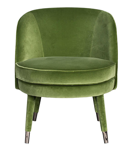 Fauteuil Vivien vert olive