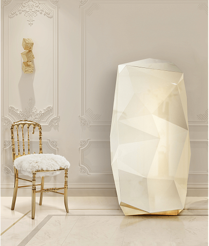 Chaise Luxe en Fourrure Empyrean