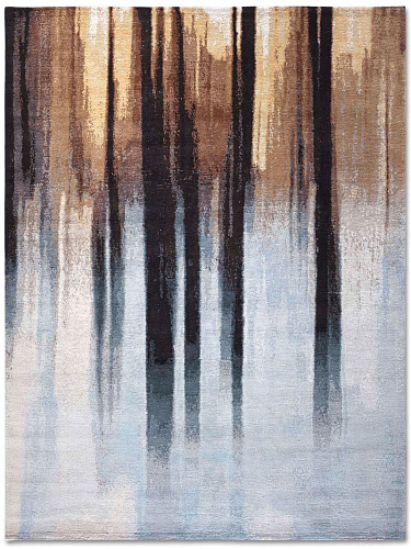 Tapis tissé main Woods