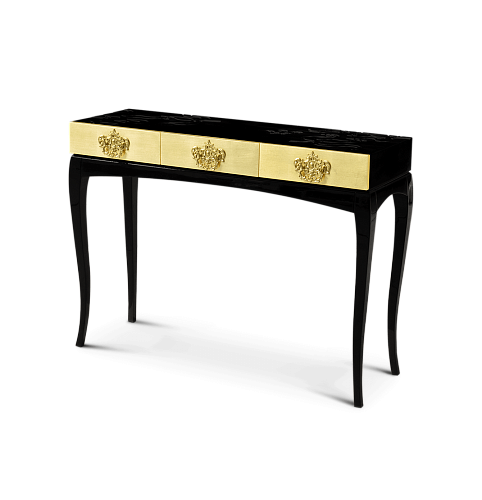 Console Trinity Dorée