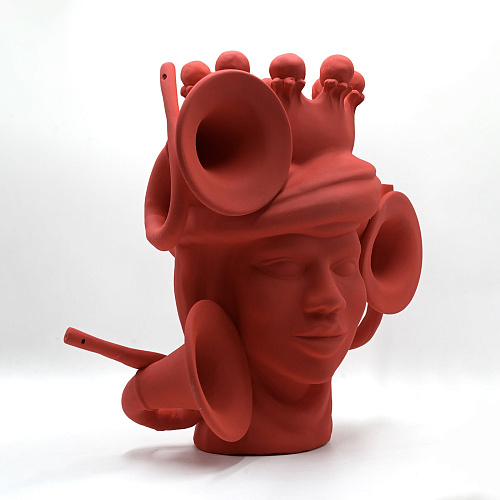 Sculpture Tête De Maure Artisanale
