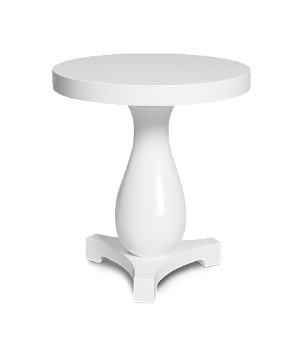 Table d’Appoint Luxe Ivoire Hudson