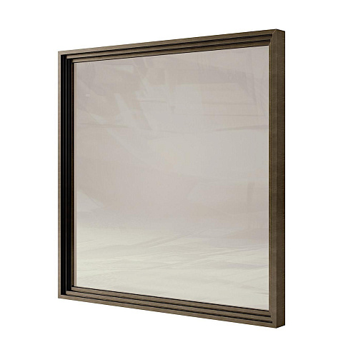 Miroir à Cadre en Bois