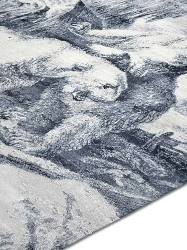Tapis tissé main Ours Polaire