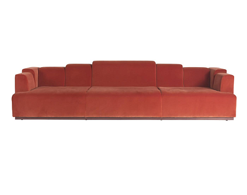Canapé Nouvelle Vague rouge