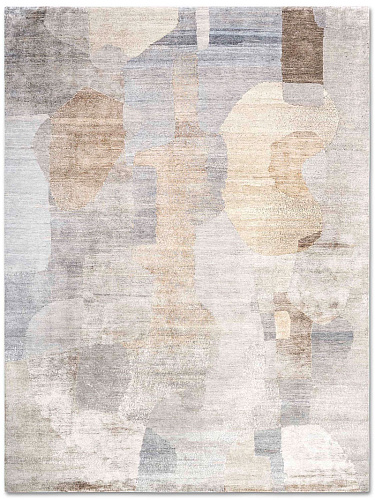 Tapis de luxe Sable Argenté