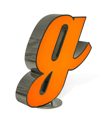 Lettre Lumineuse Glowing G