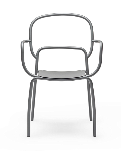 Chaise d'Extérieur Moyo Grise (Lot de 3)