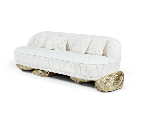 Canapé Blanc Angora