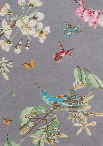 Tapis Hummingbird Gris