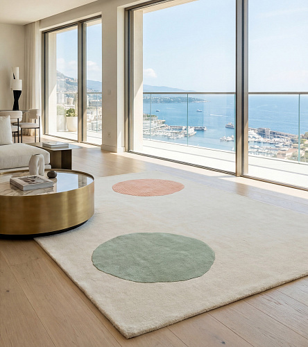 Tapis Minimal Dots Color