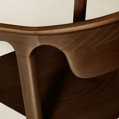 Chaise Duna en Frêne Marron