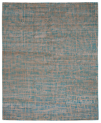 Tapis Mauro Netzwerk Bleu