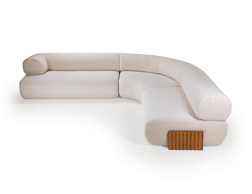 Canapé modulable Carmel en bois