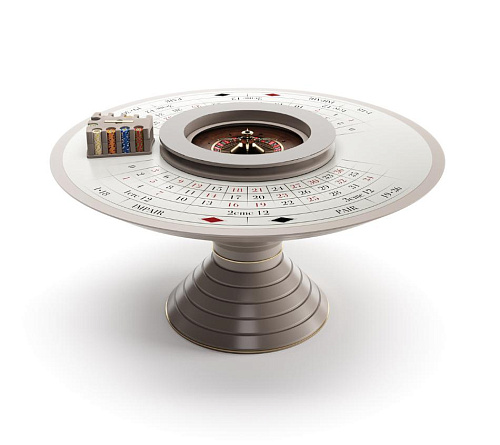 Table de Roulette Ronde Convivium