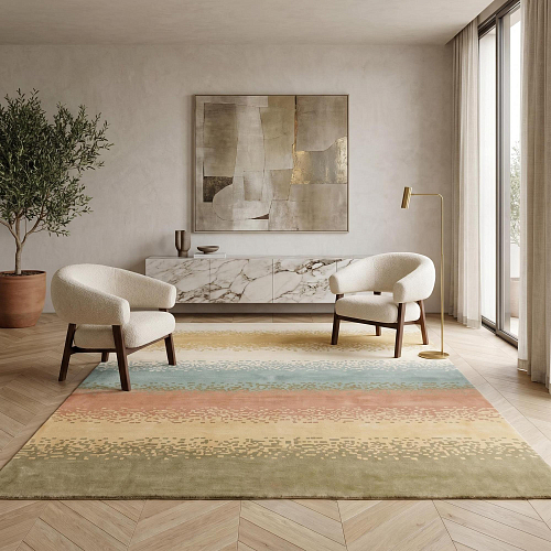 Tapis Desert Bands Multi