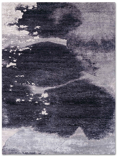 Tapis fait main de luxe Splash Galileo