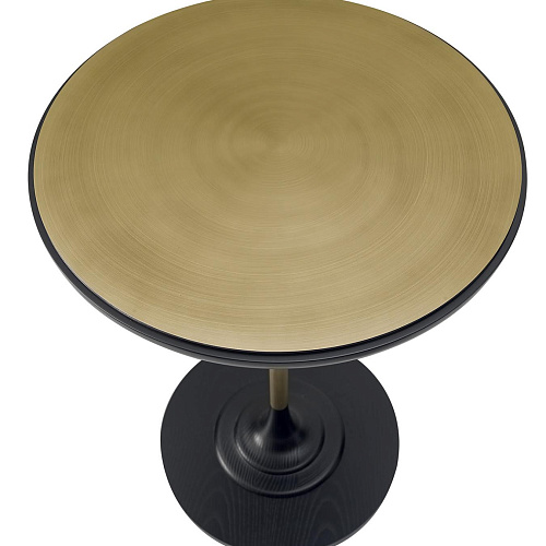 Table d'Appoint Avec Plateau En Laiton